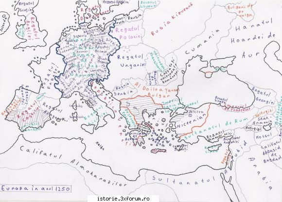 harti imperiului niceea -1250 doua reprezinta extinderea imperiului niceea niceenian , 